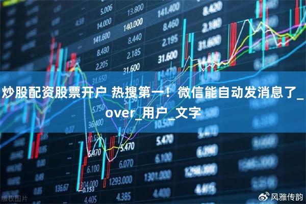 炒股配资股票开户 热搜第一！微信能自动发消息了_over_用户_文字